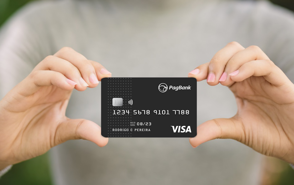 Cartão PagBank é gratuito, sem anuidade e com limite que pode chegar a até R$ 100 mil reais!